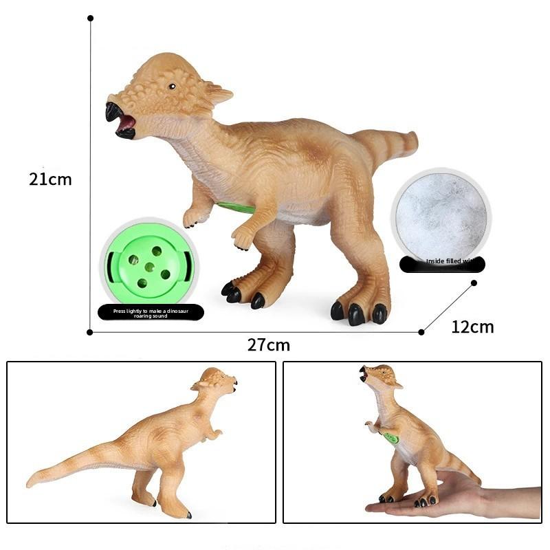 Silicone Dinosaur Soft Model For Kids Collectible Fun Educational Play Gift