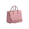 Coach Ace 26 Logo Pattern Embossed Detachable Shoulder Strap Leather Tote Bag Women Tote Soft-Pink CR681-B4SOF