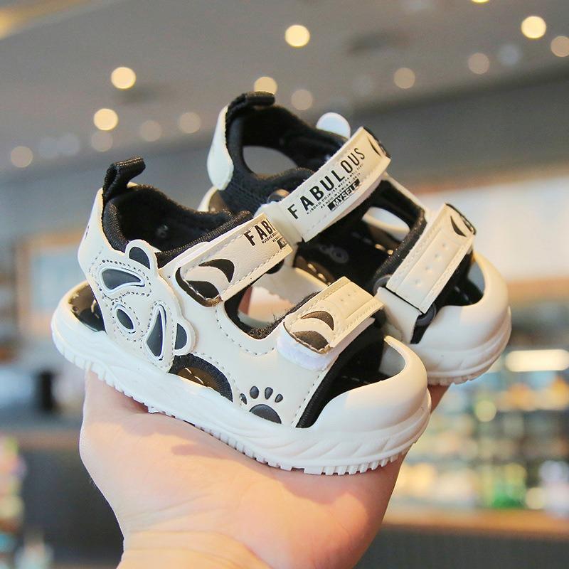 New Summer Soft Sole Anti-slip Closed-toe Toddler Sandals for Baby Girls