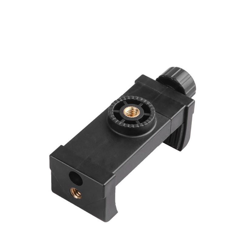 360 Degrees Mobile Phone Clip Compatible With All 1/4 Screw Cellphone Holder Tripod Mount Desk Tripod Adapter Suitable For Samsung iph Practical Use