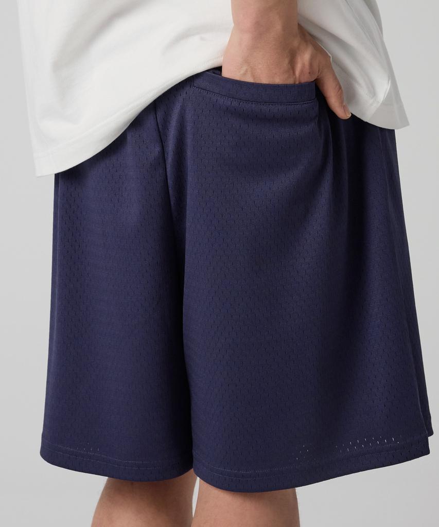 CHAMPION Basketball Mesh Shorts Navy