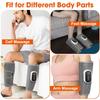 Massaggiatore Elettrico per Gambe Senza Fili Ricaricabile Compressione d'Aria Massaggio Polpaccio Relax Gamba 3 Modalità Pressione dell'Aria 360°C Massaggio Gambe con Airbag