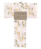 Yukata change set heiko F Karen chrysanthemum dream one size fits [KYOETSU] set, weave, unbleached, 2-piece (yukata, obi), women's (10. bloom, all)