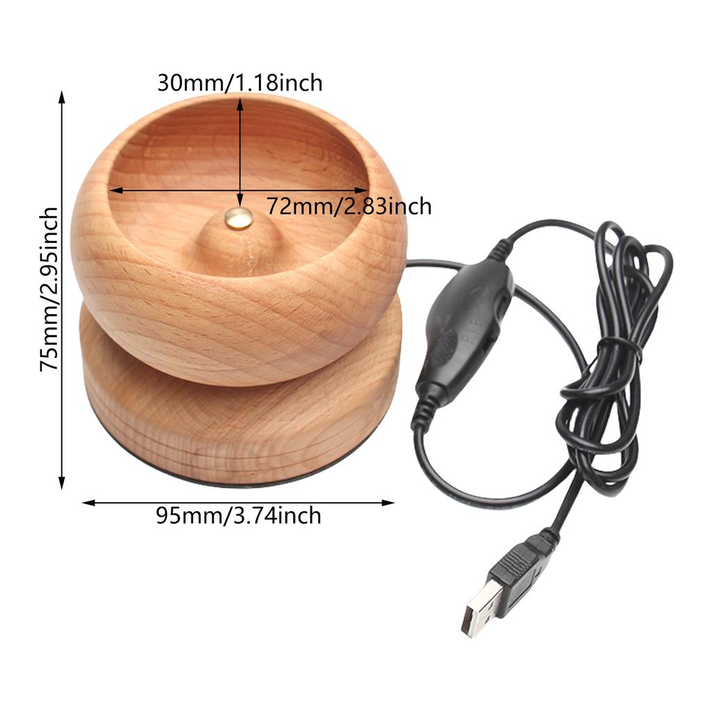 High Speed Wooden Bead Spinner Durable Electric Bead Threading Tool for Jewelry Makers and DIY Enthusiasts