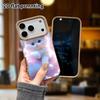 Phone Case: Lambskin 2D Flat Samsung Galaxy A34 A35 M05 M06 S20 S22 S21 FE Plus 5G Protective Case, Cloud Cat, Christmas and Halloween Gift