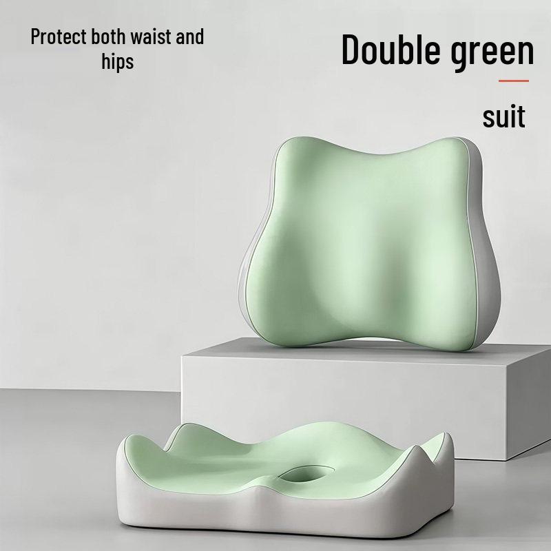 Orthopedic Memory Foam Seat Cushion for Office & Classroom - Breathable, Ideal for Long Sitting or Post-Op Comfort