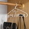 Waves Hangers Clothes Drying Rack Multifunctional Plastic Bag Holder Tie Hanger Hanger Belt Storage Bedroom Closets Organizers