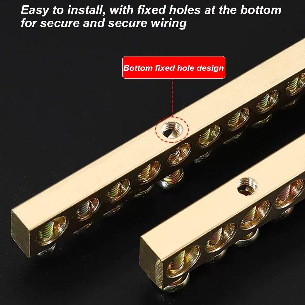 Multi-specification Wire Connector With Hole Screw Terminal Block  Electrical