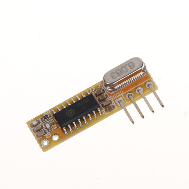 RXB12 Superheterodyne Wireless Receiver Module 315/390/418/433MHz High Sensitivity for Remote Control Security Projects