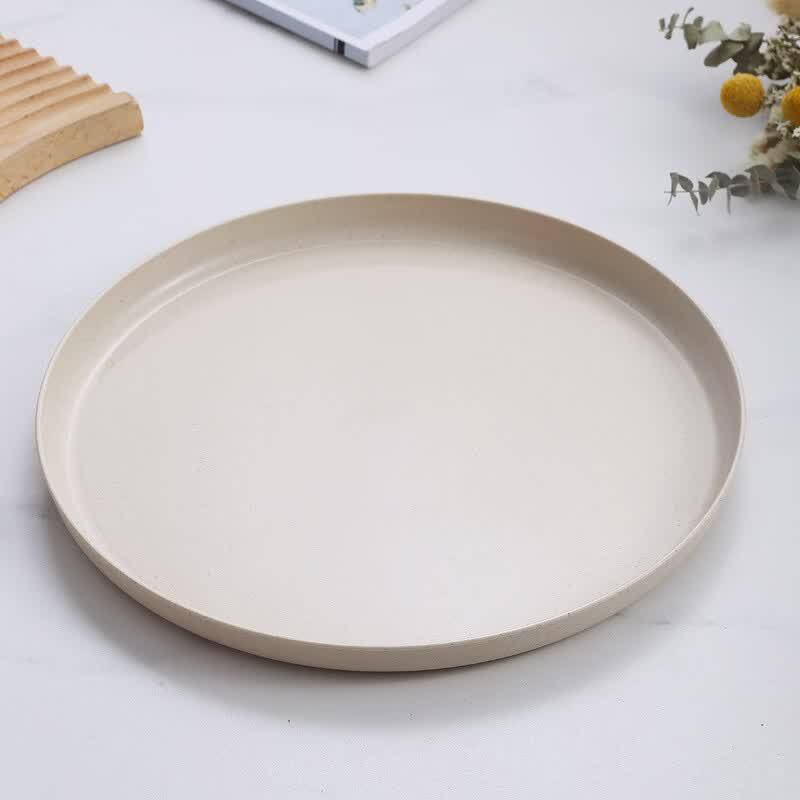 RuHan Household Plastic Round Fruit Plate