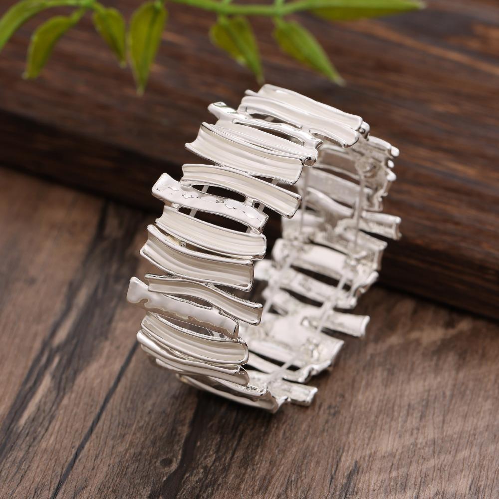 New Creative Irregular Geometric Elastic Bracelet, Fashionable and Versatile Women's Jewelry