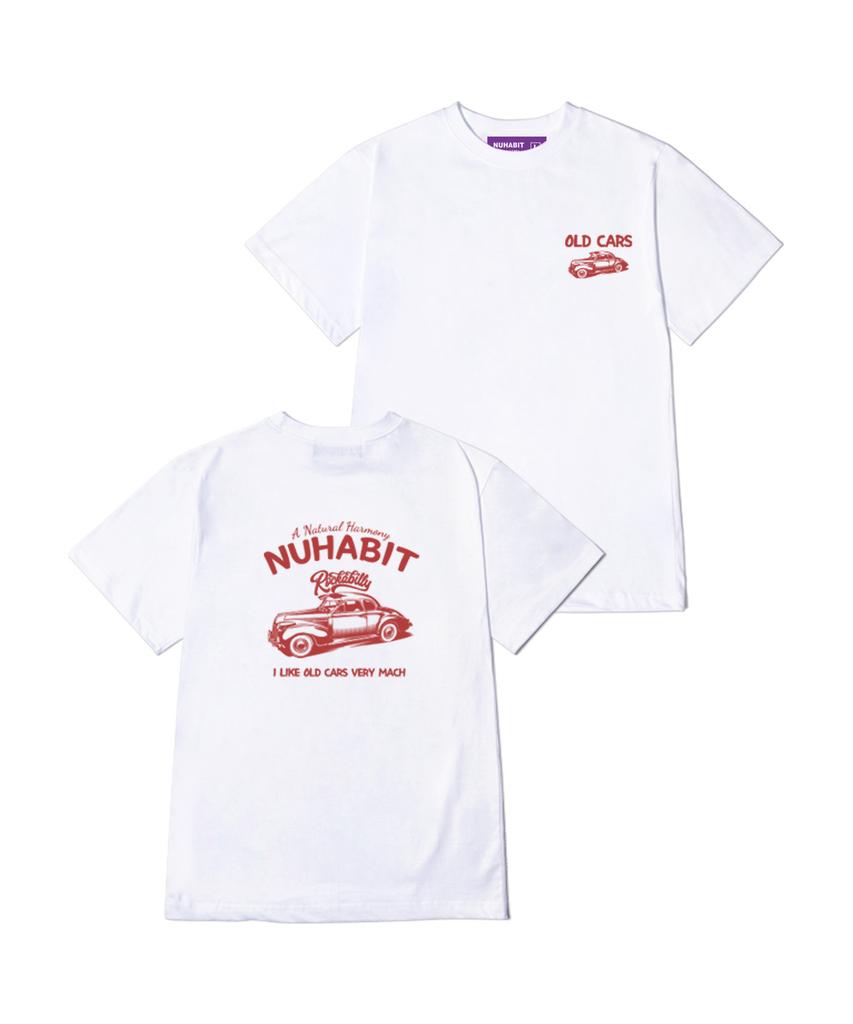 NUHABIT N/H Old Cars Short Sleeve (Sbs2-4Nh1208)