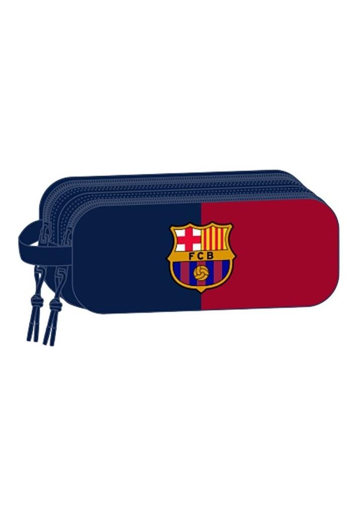 FC Barcelona 3D Double Pencil Case 822584512 Multicolor