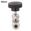 Premium Stainless Steel 304 Needle Valve O D 34681012mm for Precise Control