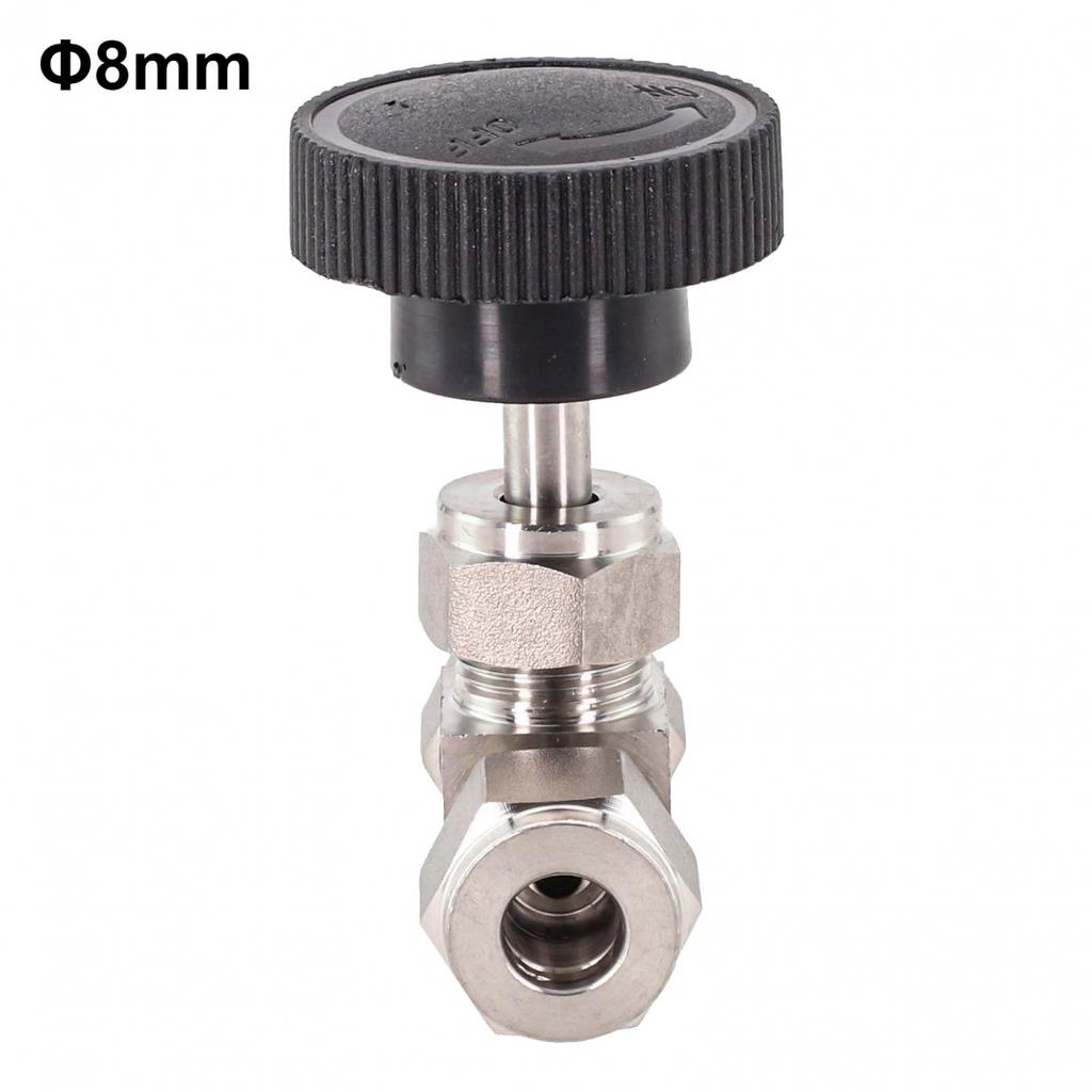 Premium Stainless Steel 304 Needle Valve O D 34681012mm for Precise Control