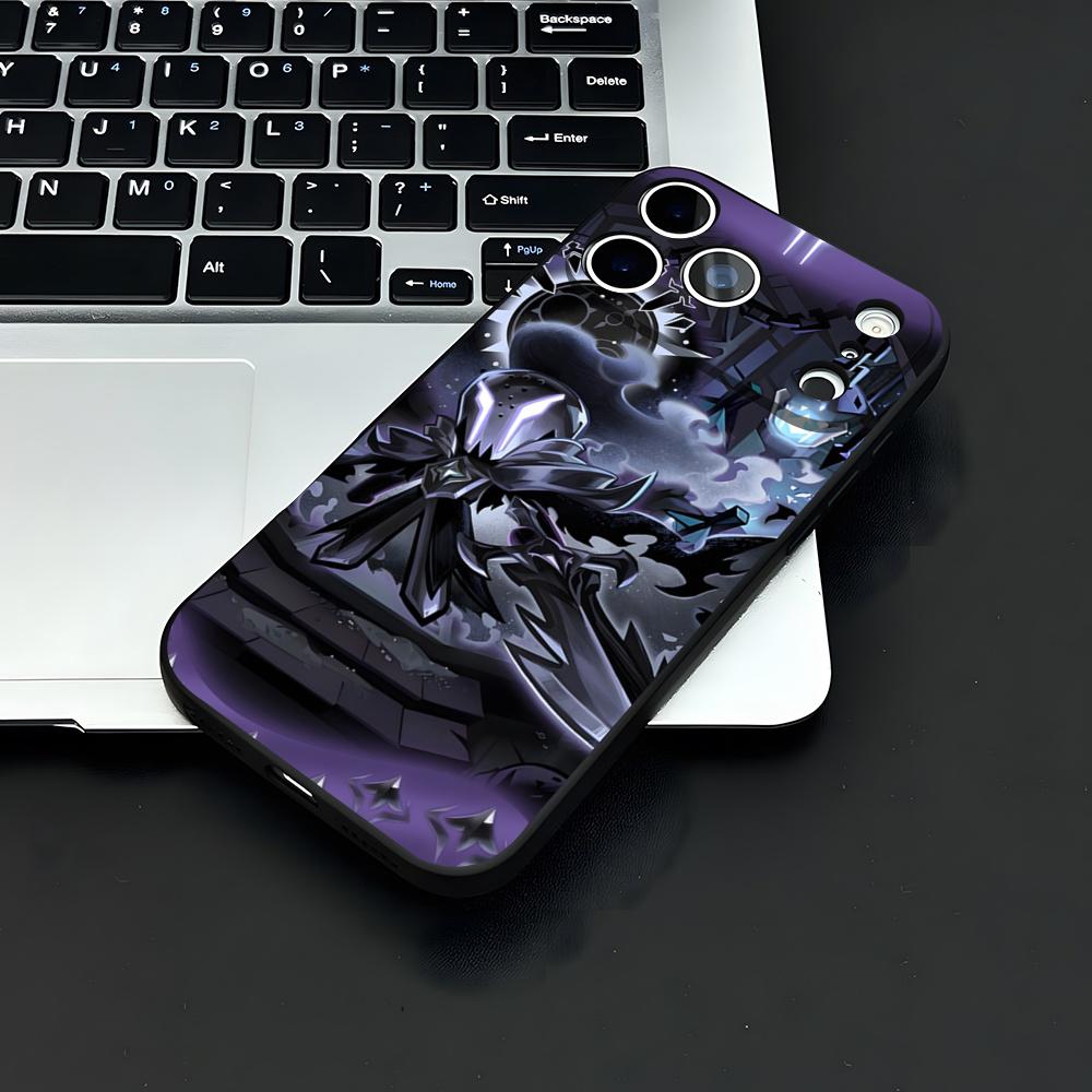 C-Cookie Run K-Kingdom Phone Case For IPhone 17 Air 16 E Pro Max 15 14 13 Mini 12 Pro 11 Max Plus Black Soft Shell