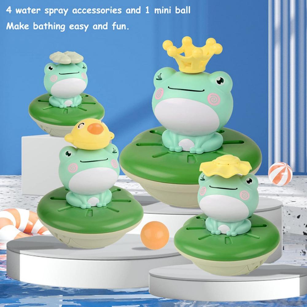 Gifts Children'S Shower Toys Floating Rotating Frog Sprinkler Electric Spray Frog Frog  Sprinkler