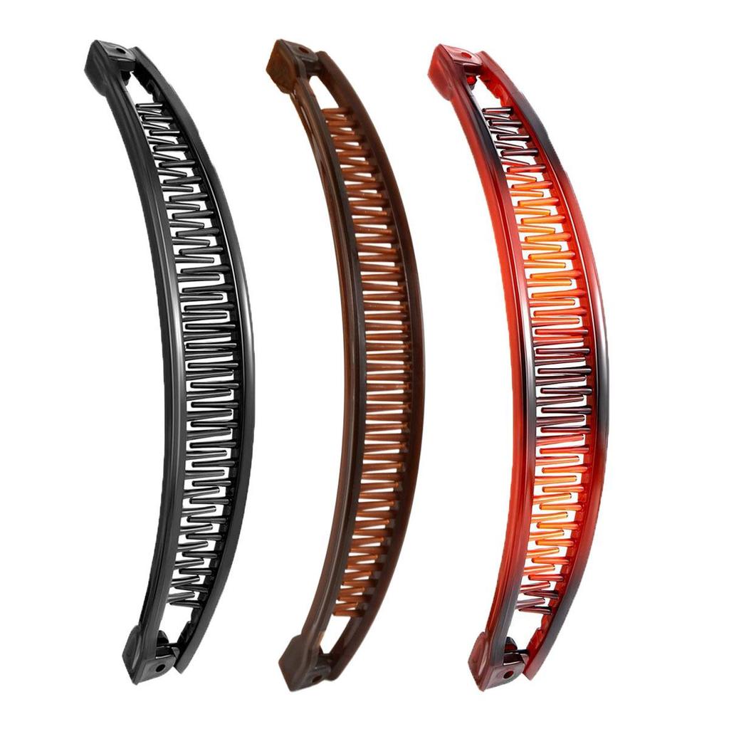 European & American Fashion Hairpin Set: Banana, Updo, Fish, Ponytail Clips & Insert Comb Hair Accessories