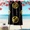 YB Print Beach Towel, Large Soft Quick Dry Towel for Beach Camping Swimming