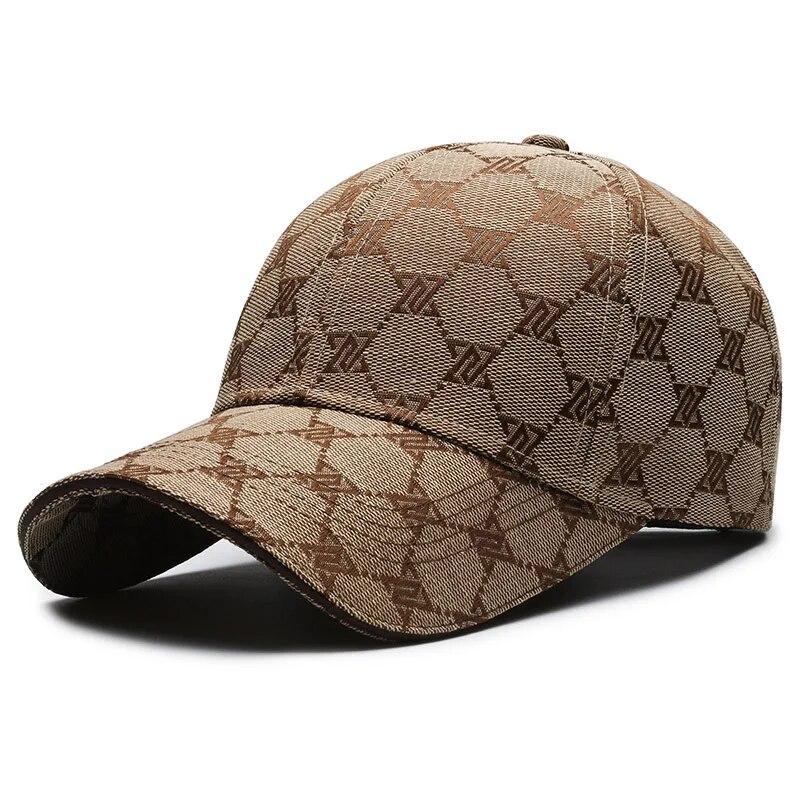 Four Seasons  Sunscreen Three-line Sewn Baseball Cap Men's And Women's Casual Cap Net Red Distressed 1841 Hat