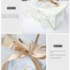 Multi-size Marble Pattern Paper Bag Large Capacity Handhold Paper Bag Creative Gift Bag  Gift