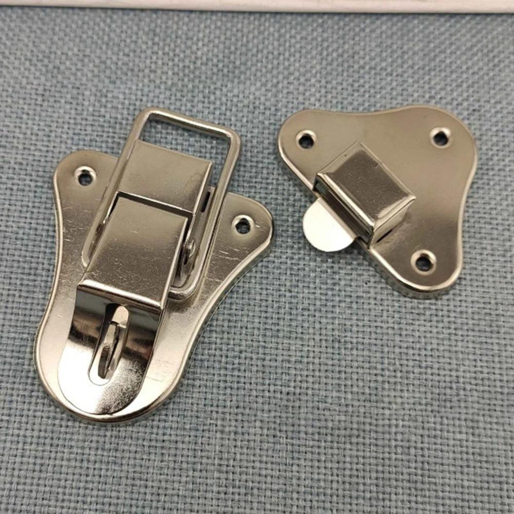 4PCS Clasp Screws Suitcases Hasp Furniture Hardware Box Hasps Jewellery Box Clasps Box Construction