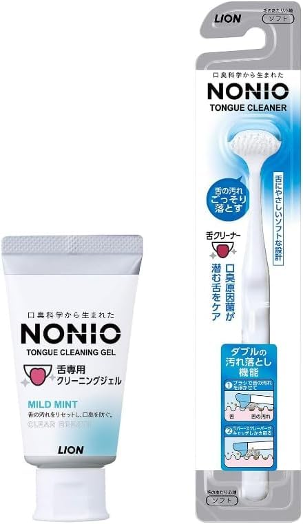 

Очиститель языка NONIO x 1 Гель для чистки языка x 1 +