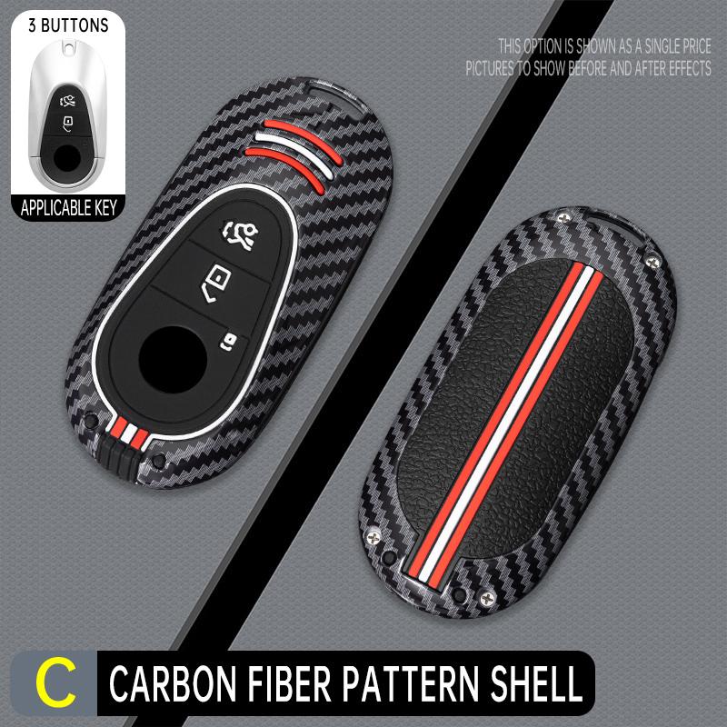 

Interior Mouldings Car Key Fob Case Cover for Mercedes-Benz C S GLC EQE EQS Class W223 X254 V297 V295 W206 S206 X206