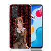Kaguya Sama Shinomiya Handyhülle Für Xiaomi Redmi Note 15 14 13 12S 12 Pro Plus 11S 11E 11 11T 10S 10 Kunst Weiche Musterabdeckung Rot