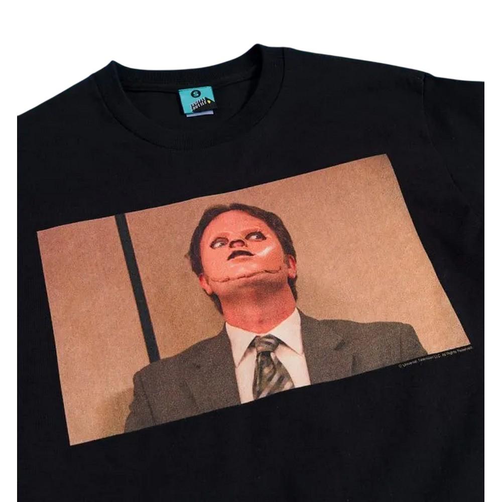 The Office Unisex Adult Dwight Schrute Mask T-Shirt