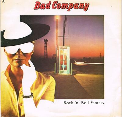7inch Record BAD COMPANY - Rock 'N' Roll Fantasy SSK19416 Swan Song 1979 UK Rock Used