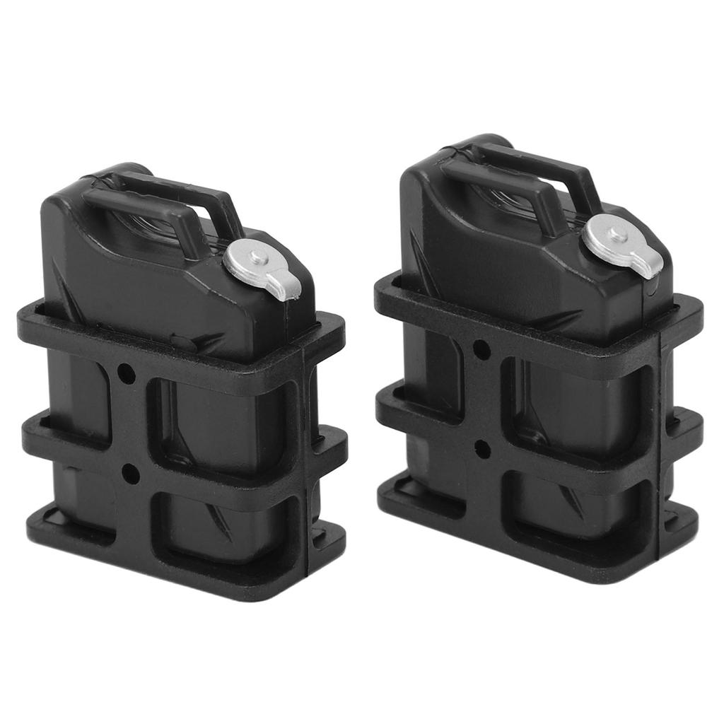 1 Pair RC Car Simulated Fuel Tank Mount Mini Oil Can for 18 110 RC Crawler Car Decoration