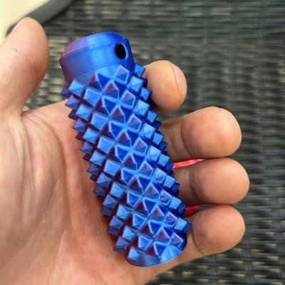 Hrotovaný váleček Fidget hračka s kuličkovým řetízkem Úleva od úzkosti a stresu Zlepšení pozornosti Hrbolatý masážní váleček Senzorický váleček Přívěsek na klíče