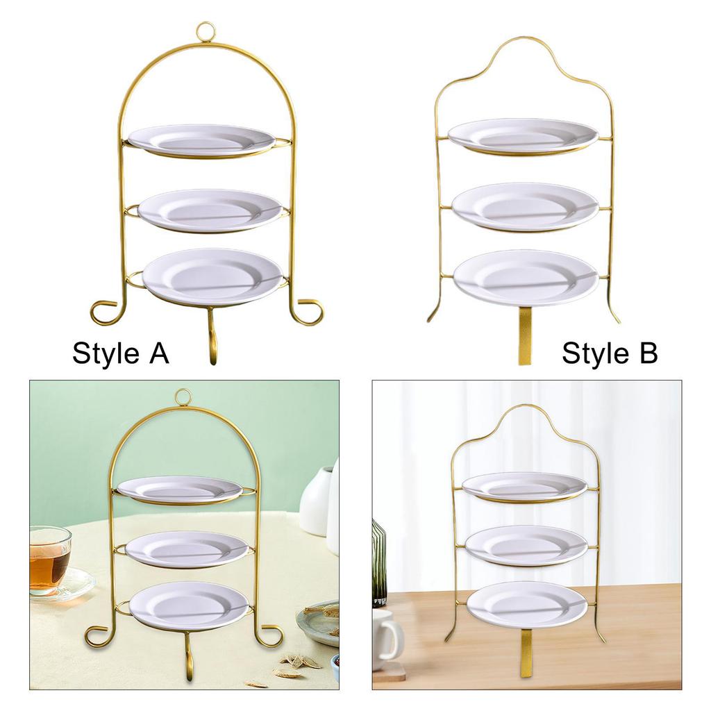 Desserts Cupcakes Stand Cookie Tray Rack Tiered Serving Platter Pastry Serving Tray for Candy Dessert Cakes Cookie Wedding