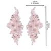 Handmade Sequin Decorative Patch Applique DIY Fabric Patch Cloth Sticker Beaded Flower Multiple Styles Fashion Accessories