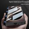 Samsung ZFold8Ultra Magnetic Leather Case with Hinge Protection, Full Coverage, Ultra-thin, Anti-drop