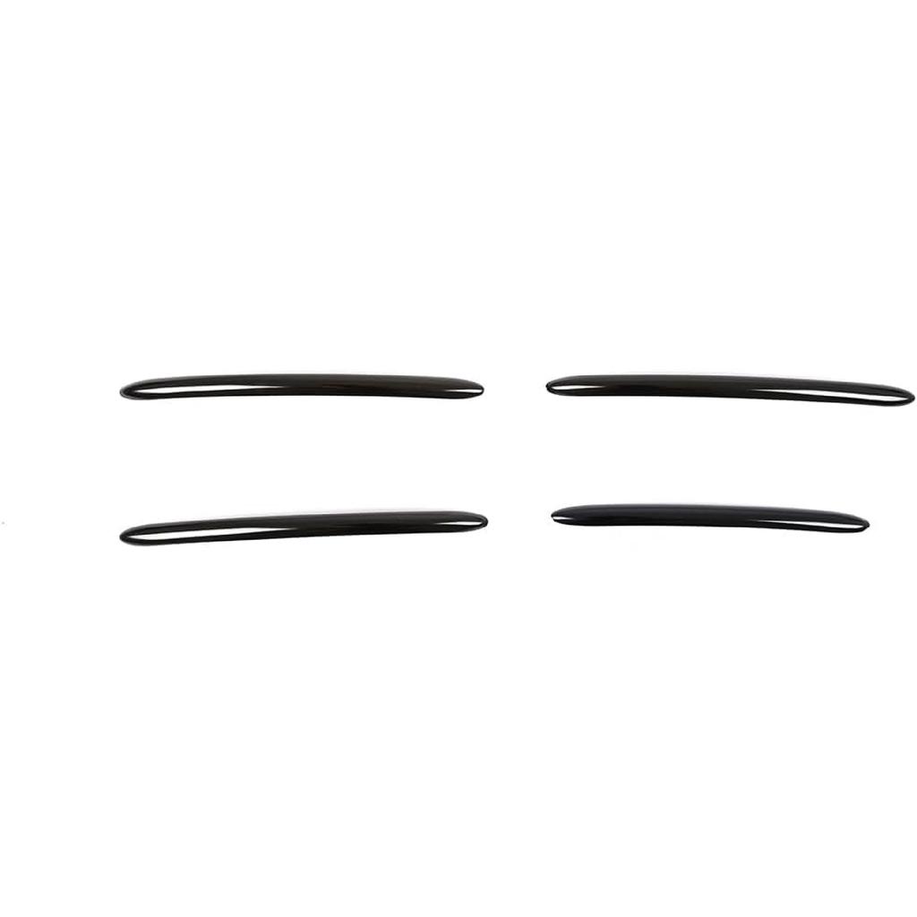 Sekhyna Car Door Handle Stripe Cover Compatible with BMW 5 Series F10,GT F07 2011-2017,Black Exterior Door Pull Handle Protector Cover Molding Trim