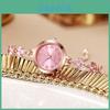 Elegant Style Ladies Watch With Alloy Case And Triple Colors For Daily Wear