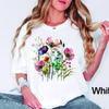 2025 Boho Cottagecore With Wildflower Print Shirt Womens Summer Casual Fashion Sportswear Family Party Travel Comfortable Top
