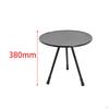 Portable Round Table Collapsible Stable Multifunctional Furniture Durable Three Legged Retractable