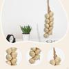 Artificial Garlic String Foam Vegetable Decorative Fake Hanging Ornament