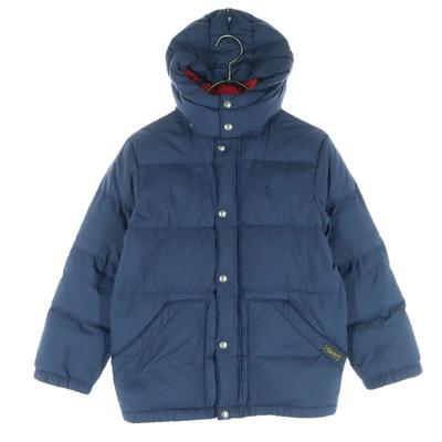 Polo Ralph Lauren Jednobodové logo dvoubarevné Dlouhý rukáv Péřová bunda Dětská Použitá