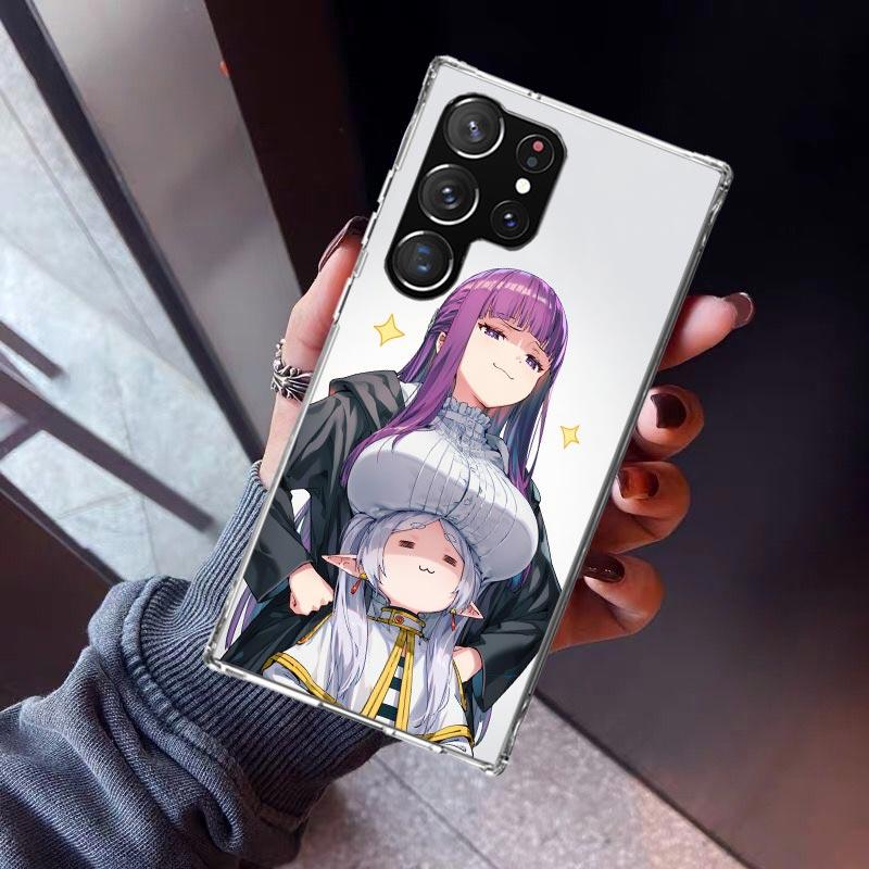 Frieren Beyond Journeys End Phone Case For Samsung Galaxy S23 S24 S25 Edge S26 Ultra S22 + S21 Plus S20 FE Cover Silicone Print