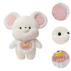 11.81" Cute Mouse Plush Doll Lovely Hug Stuffed Animal Home Decor Figure Toy Gift for