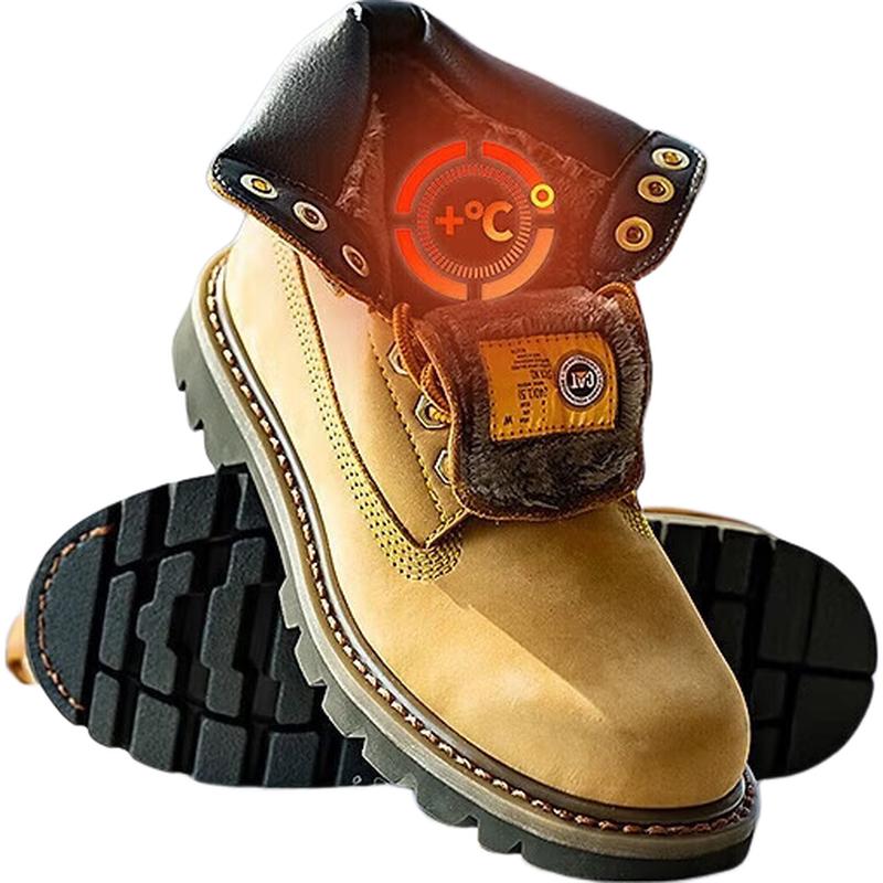 

CAT Unisex Classic Outdoor Fleece-lined Yellow Martin Boots 38