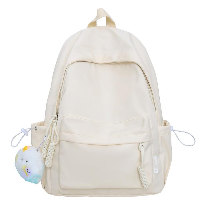 Schoolbag Schoolbag Junior High School Girls High Value Ins Wind Large Capacity Backpack Japanese Versatile High School Student Campus Backpack