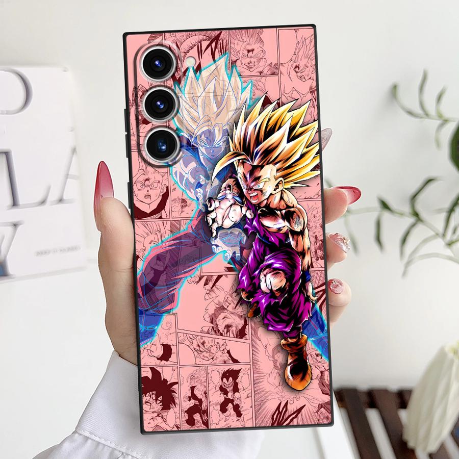 

Funda Phone Cover Case for Samsung Galaxy S25 S22 S23 FE Note 20 9 10 S21 S20 S9 S25Edge S24 Plus Anime D-ragonS B-allS Galaxy S9