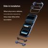 ARC PULSE Metal & Rubber Phone Case for iPhone 17 Air Pro Max - Borderless Protection
