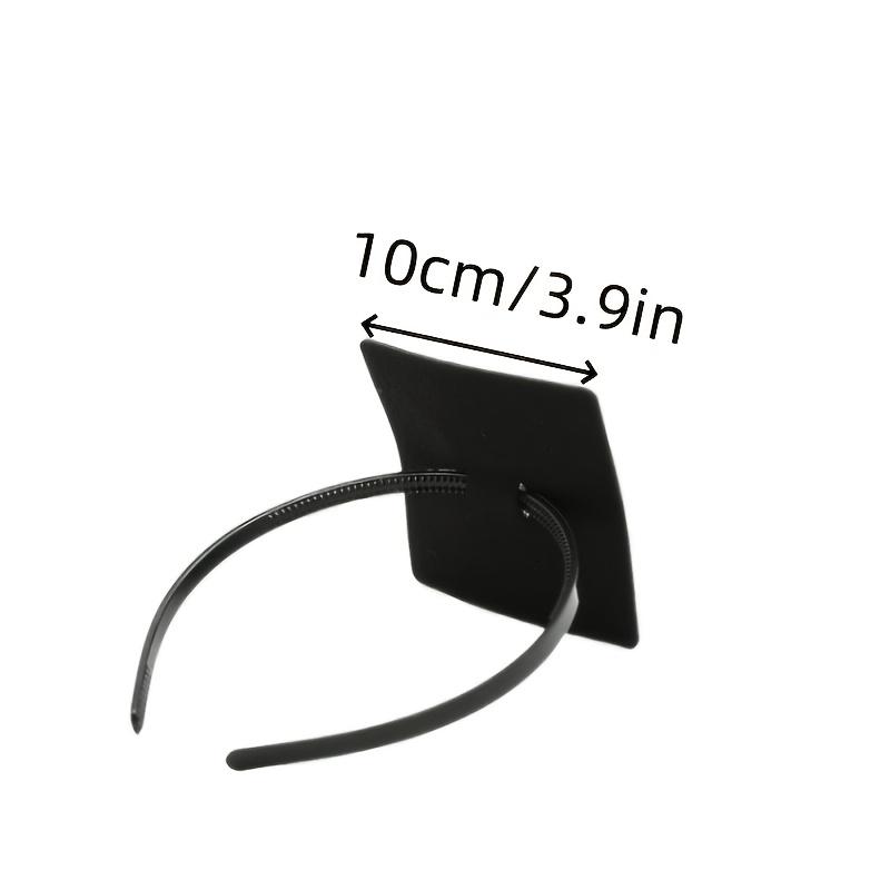 1Pcs Non-Slip Graduation Cap Headband - Adjustable, Lightweight for Grad, Prom, Back-to-School (Cap Not Included)