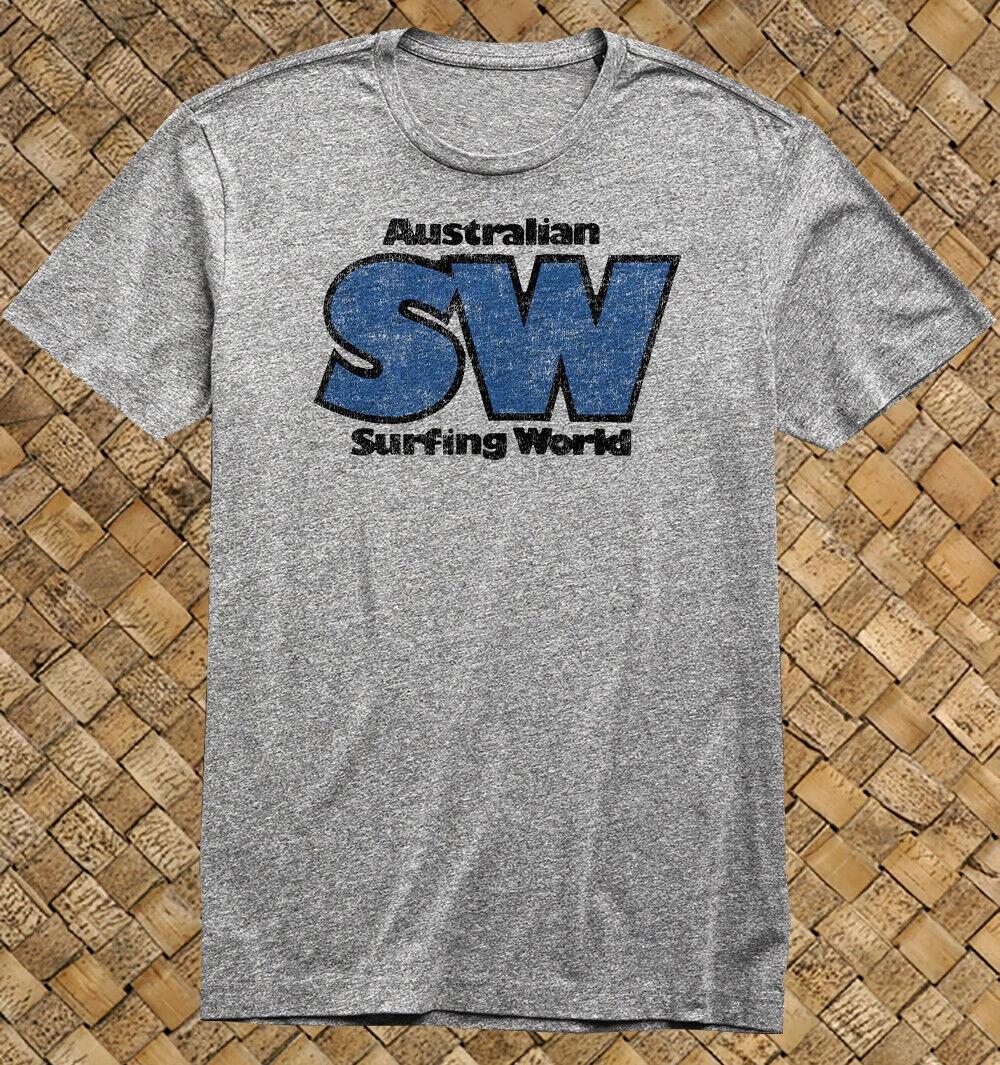 

Retro Surf Shop T Shirt 100% Cotton Vtg Art Australian Surfing World SW 4XL